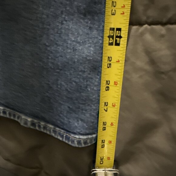 Gap 70s High Rise Flare Patch Pocket Hippie Boho Jeans Size 29 / 8 - Picture 9 of 11